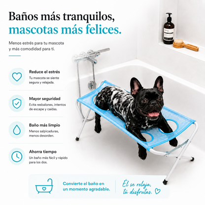 Hamaca de baño para mascota