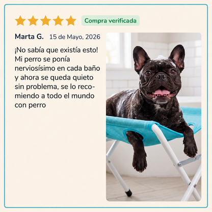 Hamaca de baño para mascota